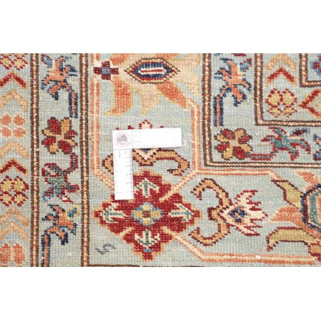 Tappeto Kazak Fine Pakistan bianco blu 248x296