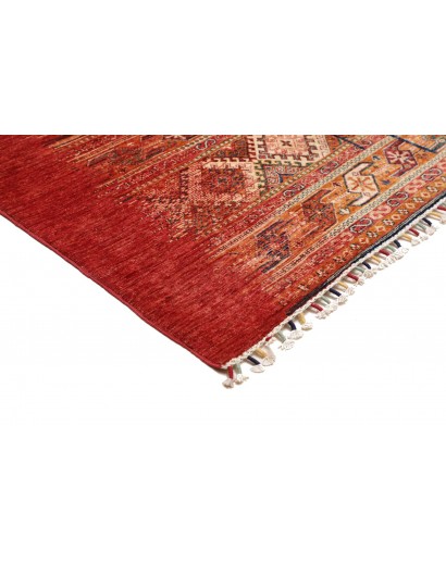 Tappeto Siva Pakistan marrone giallo 240x306