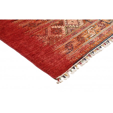 Tappeto Siva Pakistan marrone giallo 240x306