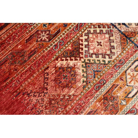 Tappeto Siva Pakistan marrone giallo 240x306