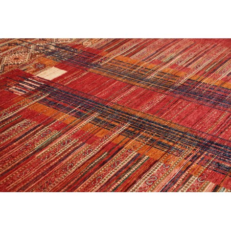 Tappeto Siva Pakistan marrone giallo 240x306