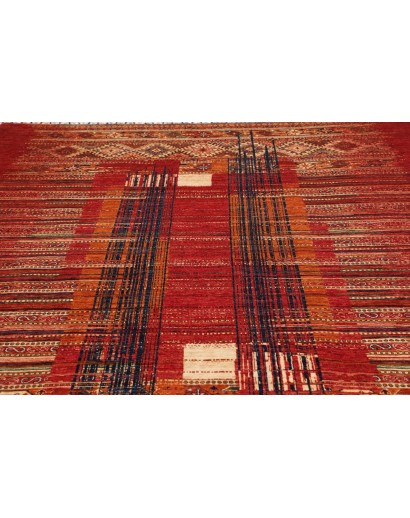 Tappeto Siva Pakistan marrone giallo 240x306