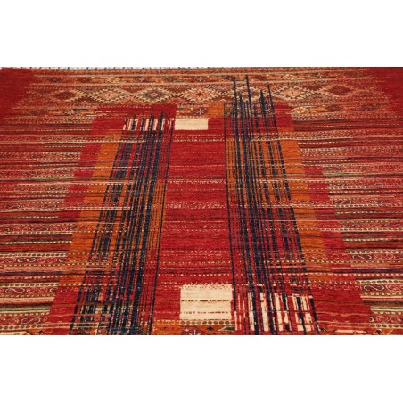 Tappeto Siva Pakistan marrone giallo 240x306