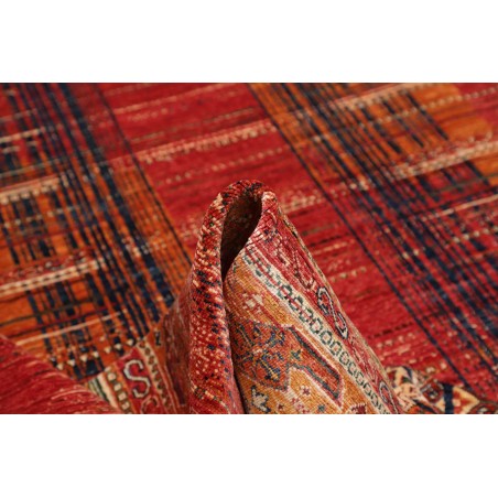 Tappeto Siva Pakistan marrone giallo 240x306