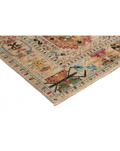 Tappeto Tribal Pakistan marrone grigio 146x213