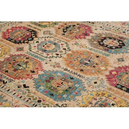 Tappeto Tribal Pakistan marrone grigio 146x213