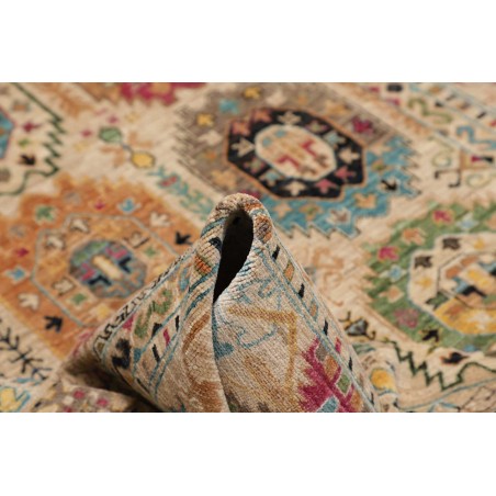 Tappeto Tribal Pakistan marrone grigio 146x213