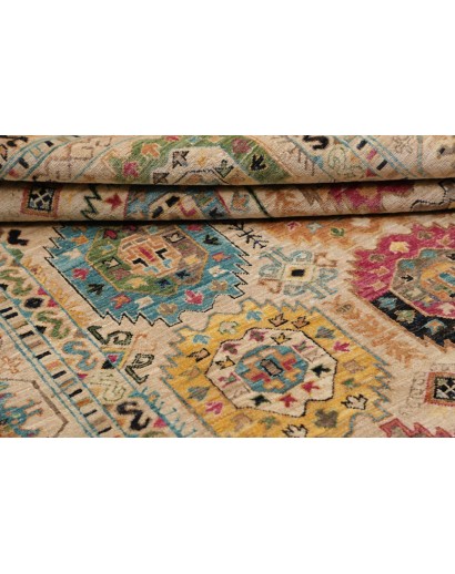 Tappeto Tribal Pakistan marrone grigio 146x213