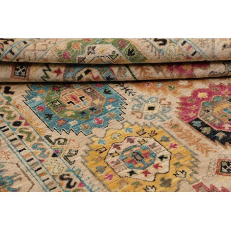 Tappeto Tribal Pakistan marrone grigio 146x213