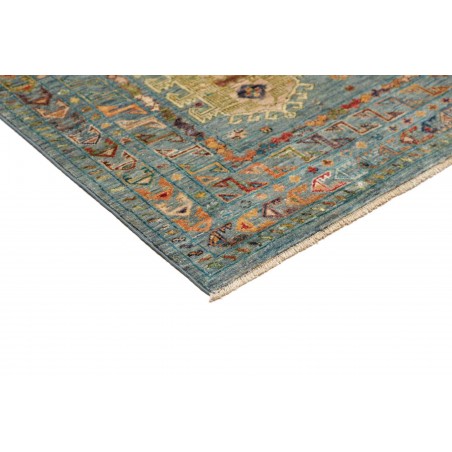Tappeto Tribal Pakistan bianco 150x208