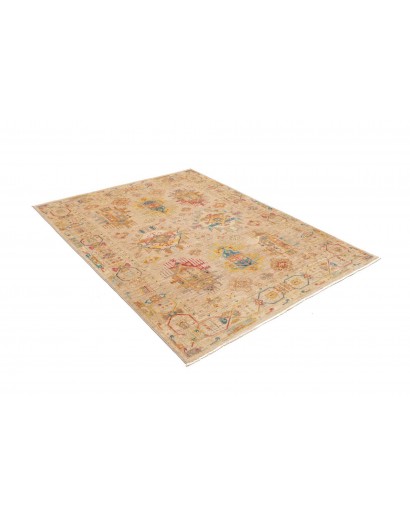 Tappeto Tribal Pakistan marrone azzurro 150x194