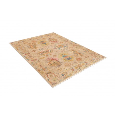 Tappeto Tribal Pakistan marrone azzurro 150x194