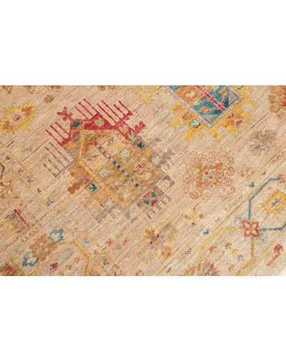 Tappeto Tribal Pakistan marrone azzurro 150x194