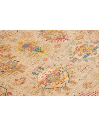 Tappeto Tribal Pakistan marrone azzurro 150x194