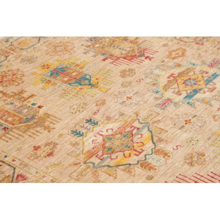Tappeto Tribal Pakistan marrone azzurro 150x194