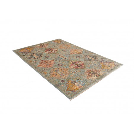 Tappeto Tribal Pakistan marrone 147x203