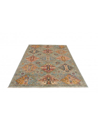 Tappeto Tribal Pakistan marrone 147x203