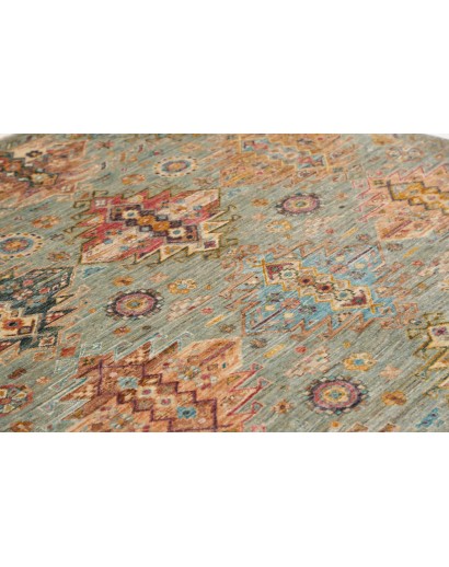 Tappeto Tribal Pakistan marrone 147x203