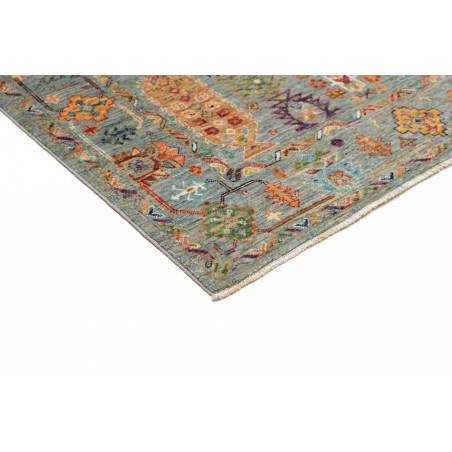 Tappeto Tribal Pakistan bianco 123x187