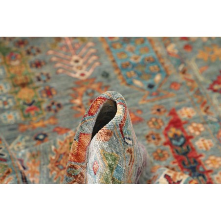 Tappeto Tribal Pakistan bianco 123x187