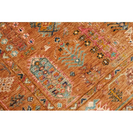 Tappeto Tribal Pakistan arancione 126x178