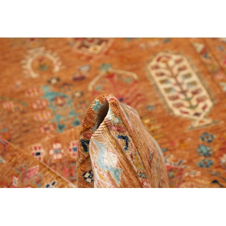 Tappeto Tribal Pakistan arancione 126x178
