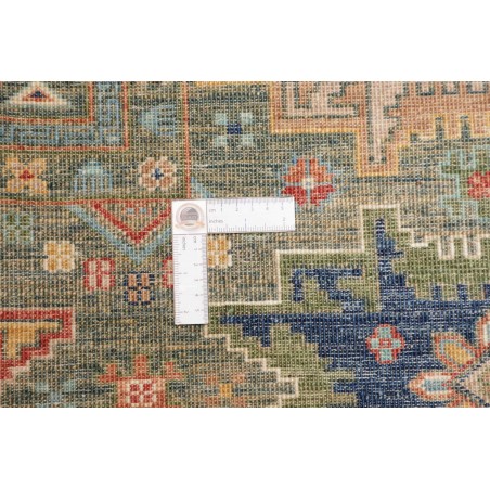 Tappeto Tribal Pakistan bianco marrone 148x197