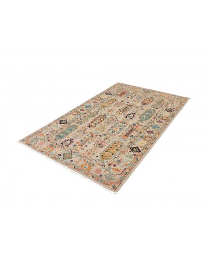 Tappeto Tribal Pakistan marrone beige 120x193
