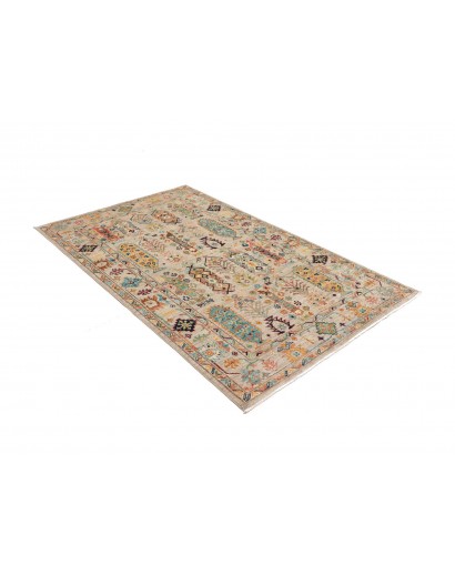 Tappeto Tribal Pakistan marrone beige 120x193