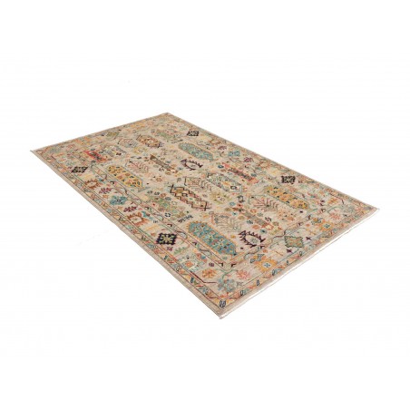 Tappeto Tribal Pakistan marrone beige 120x193