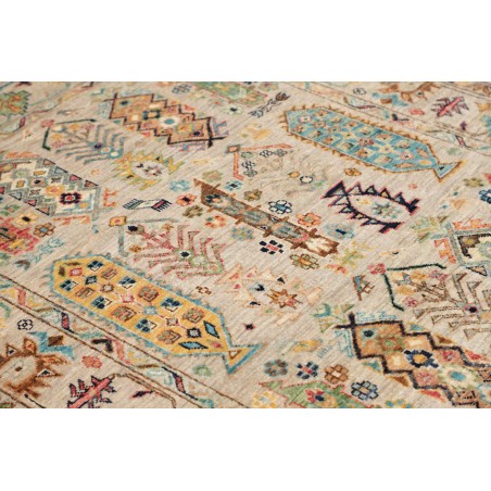 Tappeto Tribal Pakistan marrone beige 120x193