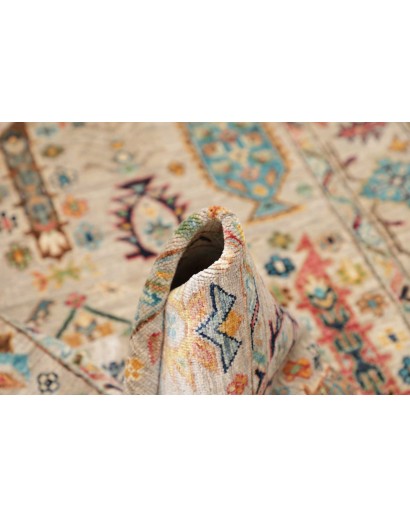 Tappeto Tribal Pakistan marrone beige 120x193
