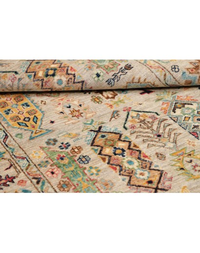 Tappeto Tribal Pakistan marrone beige 120x193