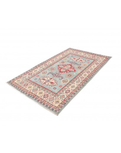 Tappeto Kazak Afghanistan beige bianco 121x186
