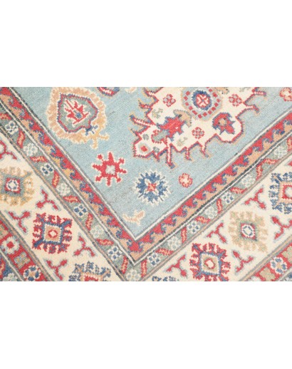 Tappeto Kazak Afghanistan beige bianco 121x186