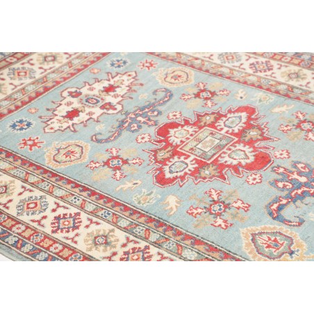 Tappeto Kazak Afghanistan beige bianco 121x186