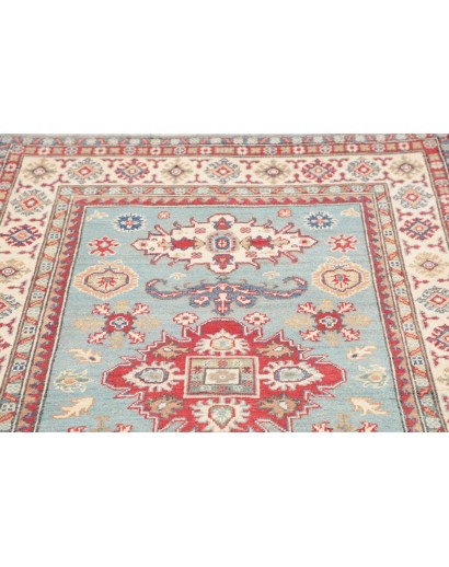 Tappeto Kazak Afghanistan beige bianco 121x186