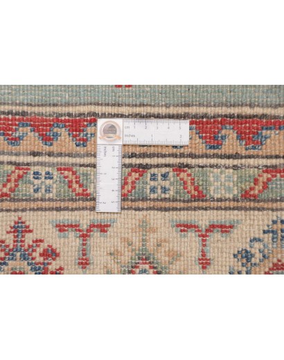 Tappeto Kazak Afghanistan beige bianco 121x186