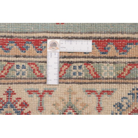 Tappeto Kazak Afghanistan beige bianco 121x186