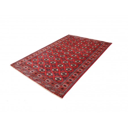 Tappeto Torkaman Persia marrone blu 150x217