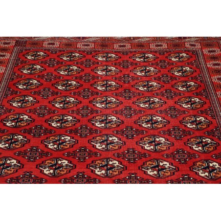 Tappeto Torkaman Persia marrone blu 150x217