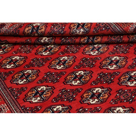 Tappeto Torkaman Persia marrone blu 150x217