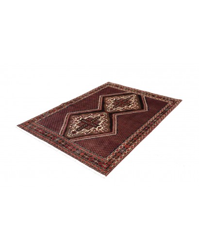 Tappeto Shahreza Persia grigio marrone 136x178