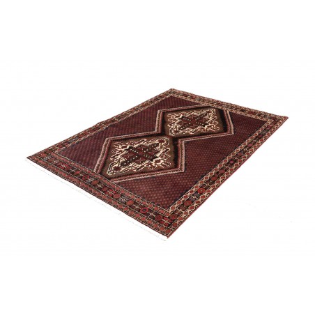 Tappeto Shahreza Persia grigio marrone 136x178