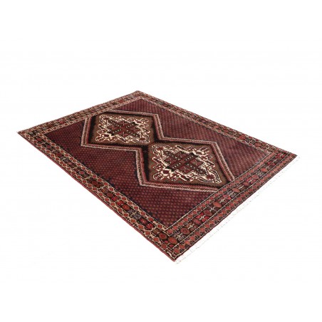 Tappeto Shahreza Persia grigio marrone 136x178