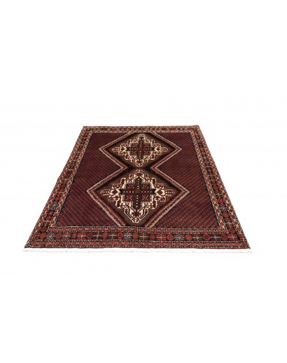 Tappeto Shahreza Persia grigio marrone 136x178