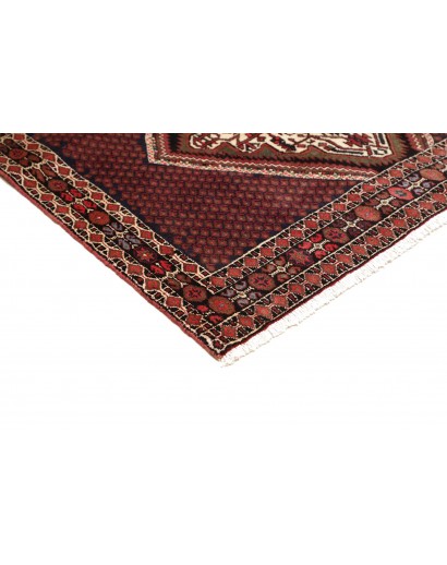 Tappeto Shahreza Persia grigio marrone 136x178