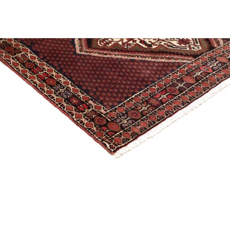 Tappeto Shahreza Persia grigio marrone 136x178
