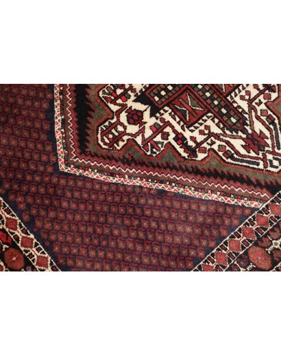 Tappeto Shahreza Persia grigio marrone 136x178