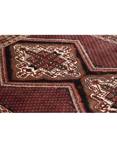 Tappeto Shahreza Persia grigio marrone 136x178